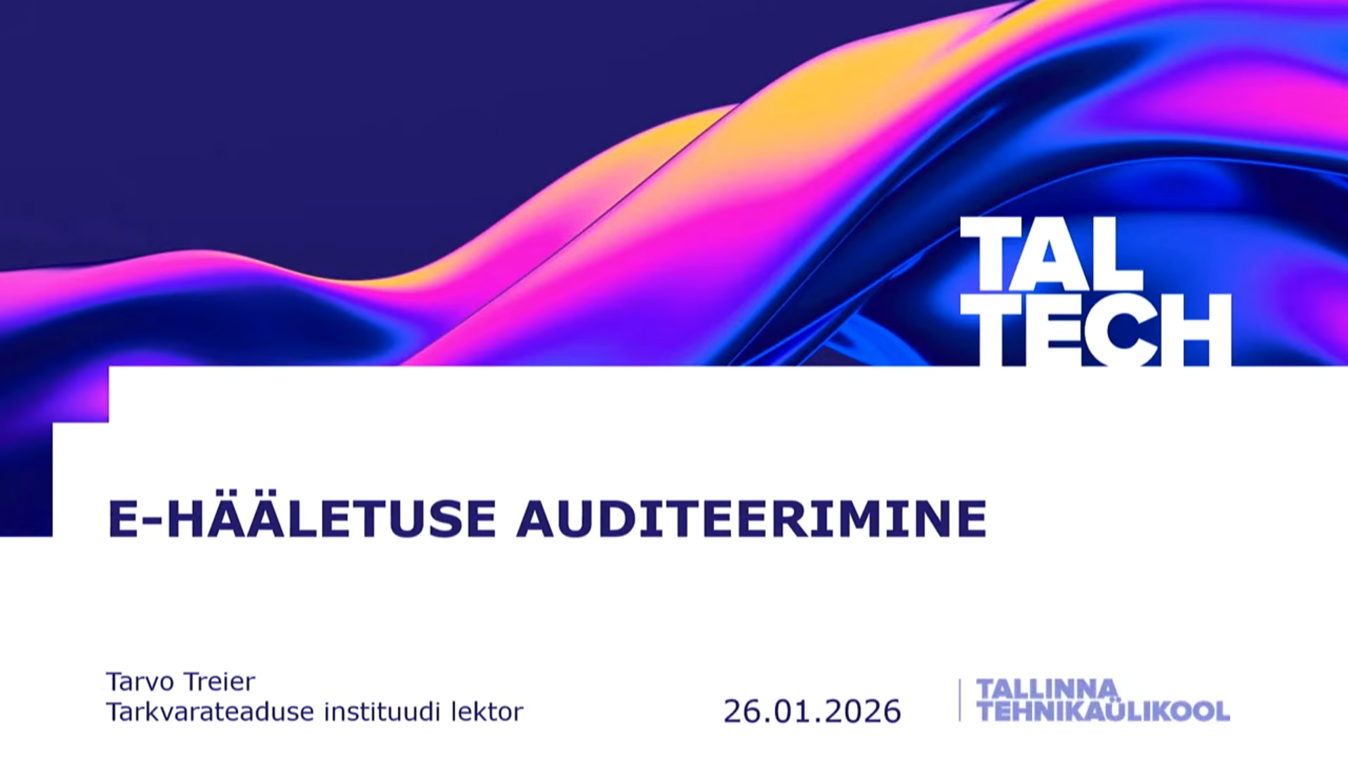 Kuigi Riigikogu juhatuse ja/või kantselei sekkumise tõttu ülekanne katkestati, jäi Treieri ettekanne siiski vaadatavaks [mitte-ametliku salvestuse vahendusel](https://fb.watch/Fa1TnR1VFx/). Koosoleku teise poole allpool [salvestas esimehe kolleeg telefoniga](https://www.facebook.com/reel/2680010152354187).